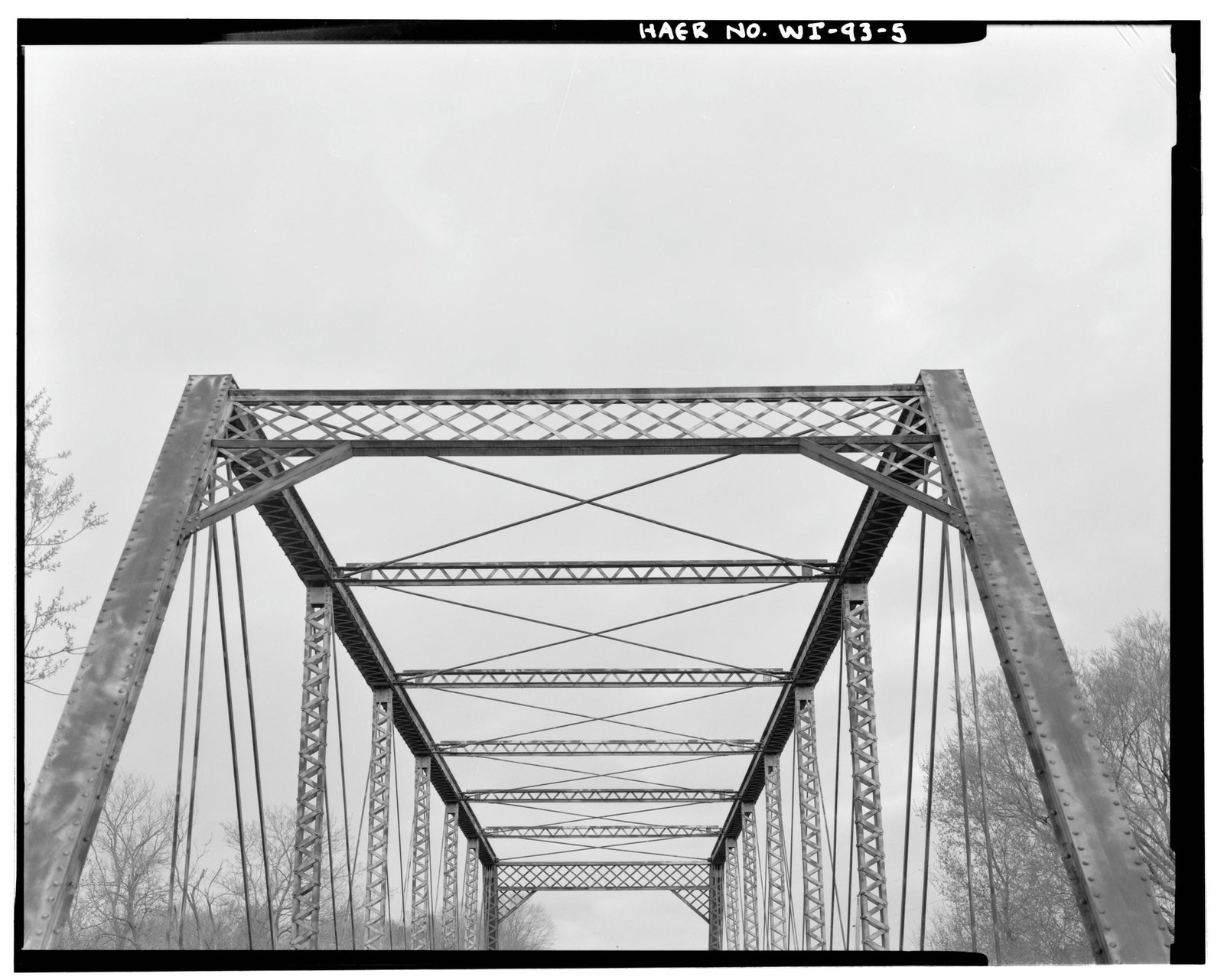Portal bracing, Ninabuck Road Bridge